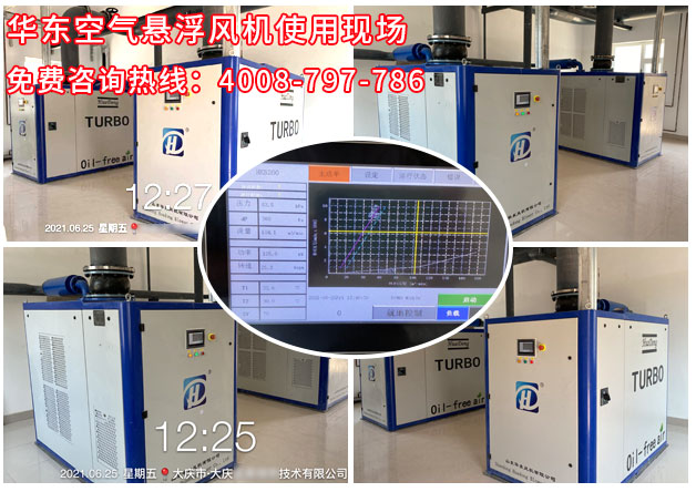 華東黑龍江空氣懸浮風(fēng)機(jī)案例-黑龍江大慶**技術(shù)有限公司